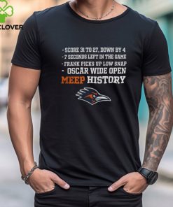 UTSA Roadrunners Meep History 2024 Shirt