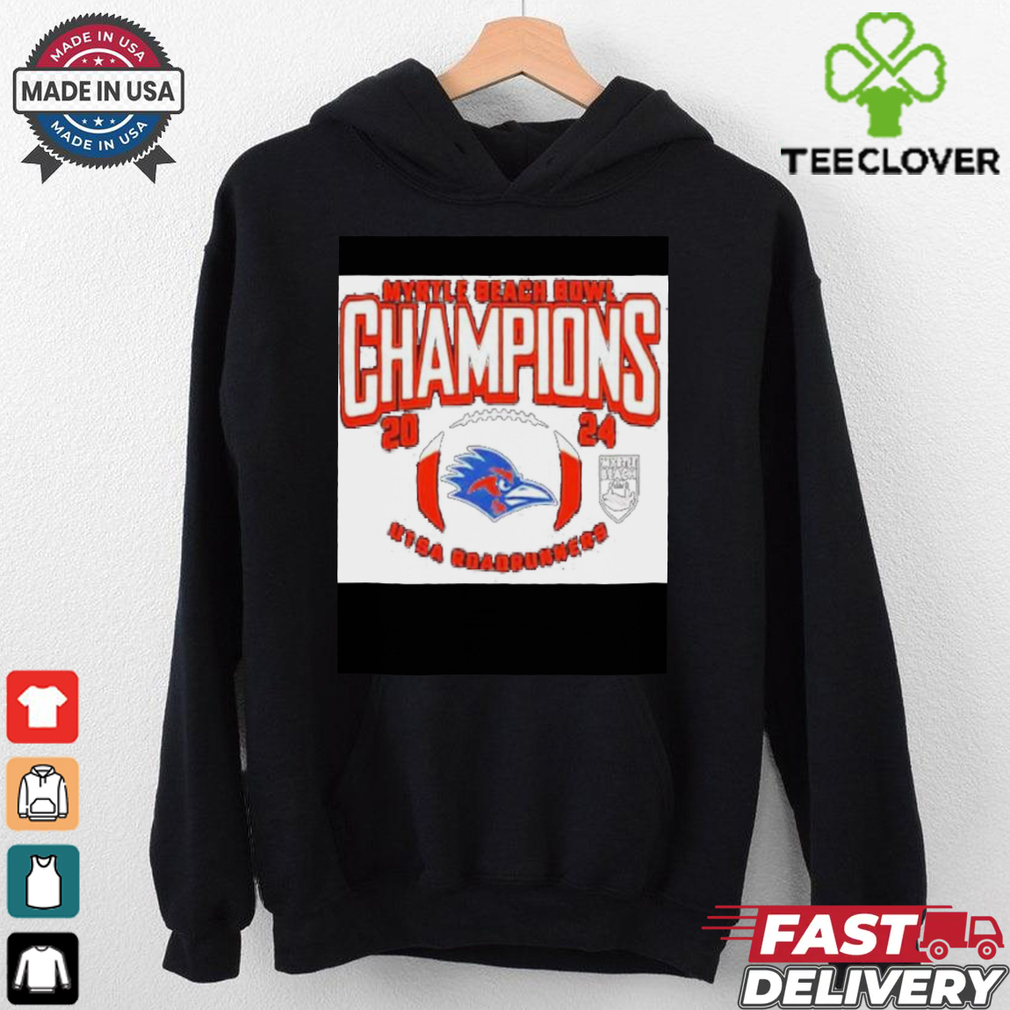 UTSA Roadrunners NCAA Bowl Games Myrtle Beach Bowl Champions 2024 T Shirts UTSA Roadrunners NCAA Bowl Games Myrtle Beach Bowl Champions 2024 T Shirts