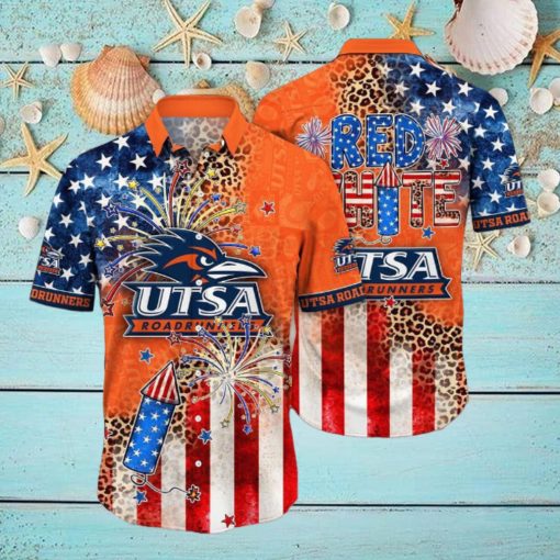 UTSA Roadrunners NCAA3 Hawaiian Shirt Independence Day Holidays For Men Women Gift