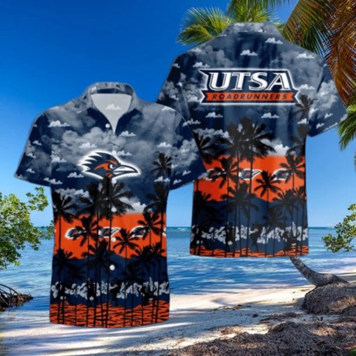 UTSA Roadrunners Palms Tree Hawaiian Shirt