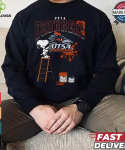 UTSA Roadrunners Snoopy Painting Shirt