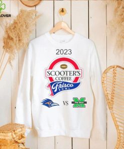 UTSA Roadrunners vs Marshall Thundering 2023 Scooter’s Coffee Frisco Bowl shirt