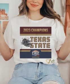 Texas State Bobcats Football Are 2023 First Responder Bowl Champions Shirt