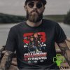 America Santa Claus With Coqui Frog Ugly Xmas Shirt