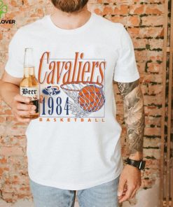 UVA Cavaliers men’s basketball 1984 retro logo shirt