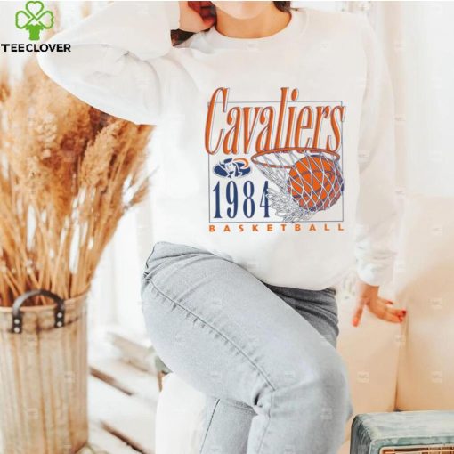 UVA Cavaliers men’s basketball 1984 retro logo hoodie, sweater, longsleeve, shirt v-neck, t-shirt