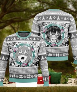 Ahegao Christmas sweater