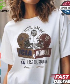 Ucla Bruins vs Indiana Hoosiers 2024 Official Game Day Sep 14 Rose Bowl Stadium Pasadena,California shirt