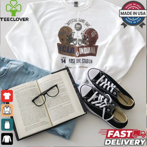 Ucla Bruins vs Indiana Hoosiers 2024 Official Game Day Sep 14 Rose Bowl Stadium Pasadena,California shirt