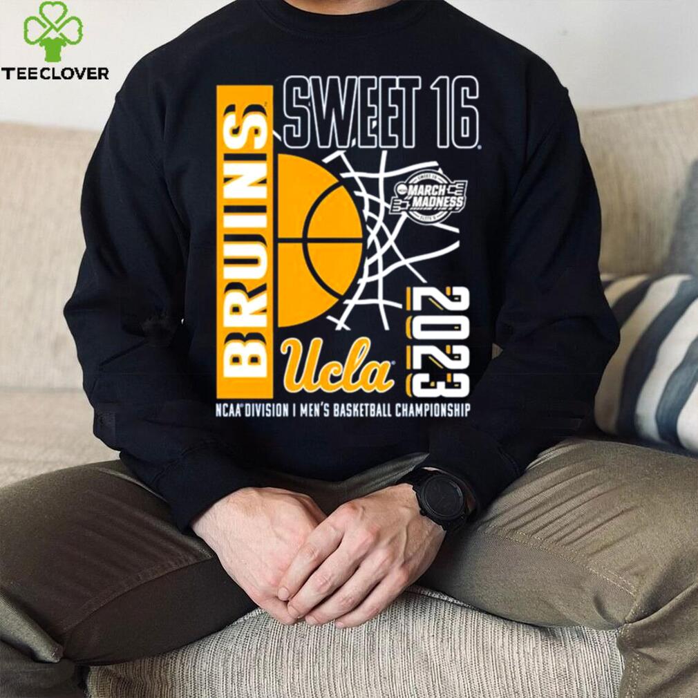 Ucla bruins 2023 ncaa mens basketball tournament march madness sweet 16 shirt Ucla bruins 2023 ncaa mens basketball tournament march madness sweet 16 shirt