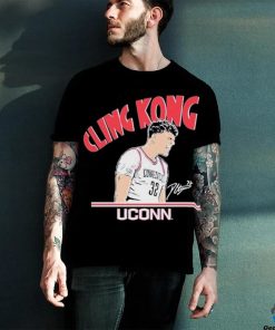 Uconn Basketball Donovan Clingan Cling Kong Shirt