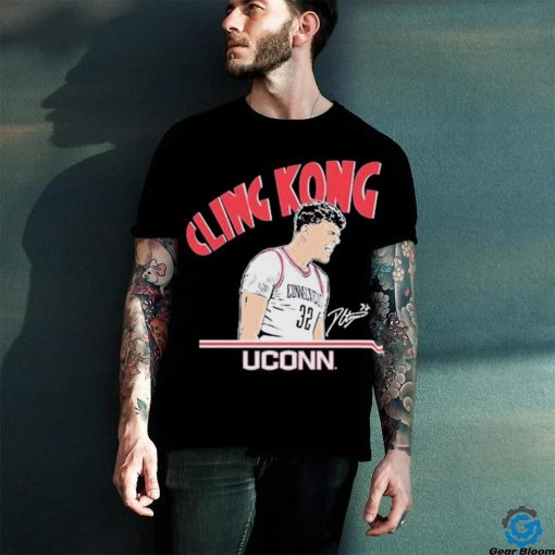 Uconn Basketball Donovan Clingan Cling Kong Shirt