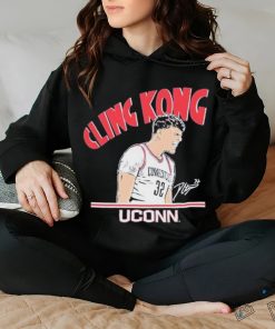 Uconn Basketball Donovan Clingan Cling Kong Shirt