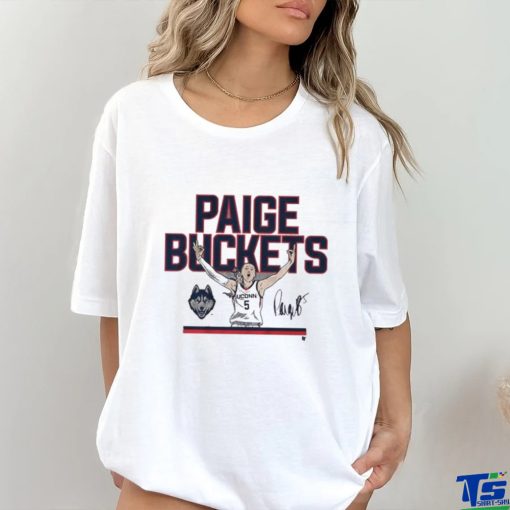 Uconn Basketball Paige Bueckers Buckets Signature Shirt