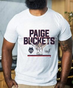 Uconn Basketball Paige Bueckers Buckets Signature Shirt