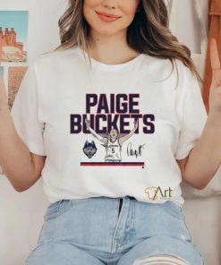 Uconn Basketball Paige Bueckers Buckets Signature Shirt