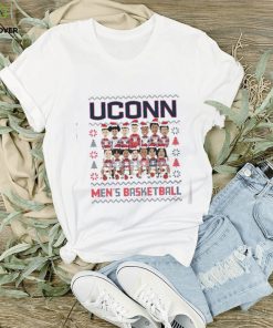 Uconn Huskies 2023 NCAA Men’s Basketball Holiday Team Caricature Shirt