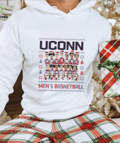 Uconn Huskies 2023 NCAA Men’s Basketball Holiday Team Caricature Shirt 1 Uconn Huskies 2023 NCAA Men’s Basketball Holiday Team Caricature Shirt