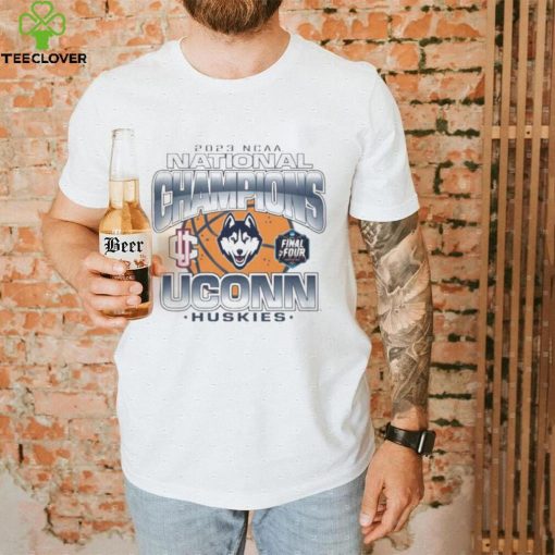 Uconn Huskies 2023 Ncaa Men’s Basketball National Champions Vintage T shirt