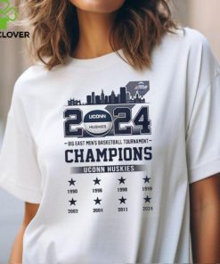 Uconn Huskies 2024 Big east men’s basketball tournament champions shirt 2 Uconn Huskies 2024 Big east men’s basketball tournament champions shirt