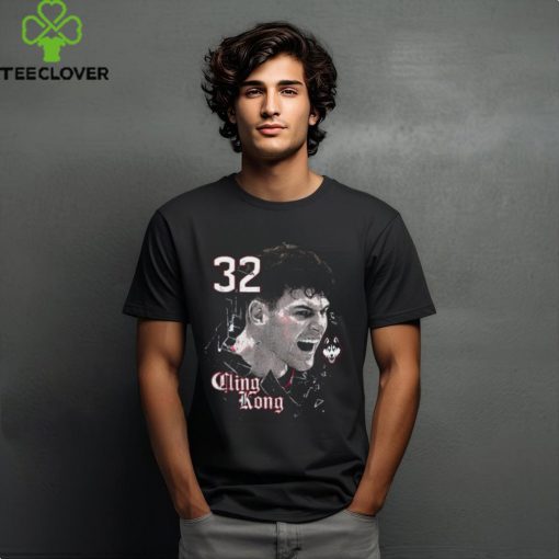 Uconn Huskies Donovan Clingan 32 Cling Kong shatter shirt