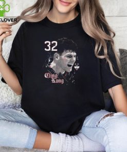 Uconn Huskies Donovan Clingan 32 Cling Kong shatter shirt