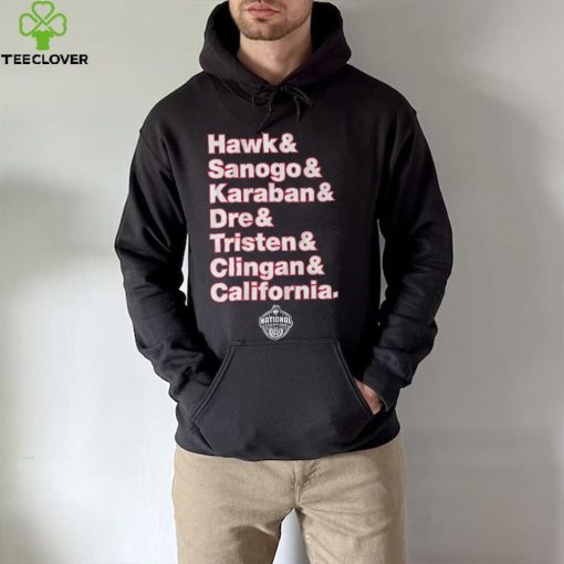Uconn Huskies Hawk Sanogo Karaban Dre Tristen Clingan and California hoodie, sweater, longsleeve, shirt v-neck, t-shirt