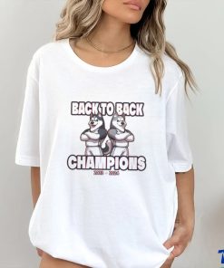 Uconn Huskies Mascot Back to Back Champions 2023 2024 Shirt