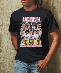 Uconn Huskies Men’s Basketball 2024 NCAA National Champions Fan Celebration T Shirt