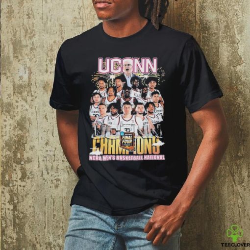 Uconn Huskies Men’s Basketball 2024 NCAA National Champions Fan Celebration T Shirt