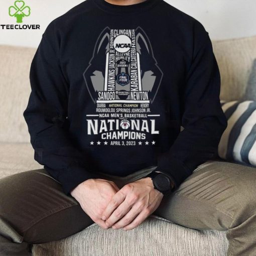 Uconn Huskies NCAA Men’s Basketball National Champions April 3 2023 hoodie, sweater, longsleeve, shirt v-neck, t-shirt