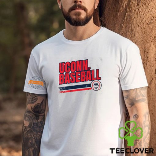 Uconn Huskies Retro Baseball Shirt