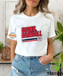 Uconn Huskies Retro Baseball Shirt