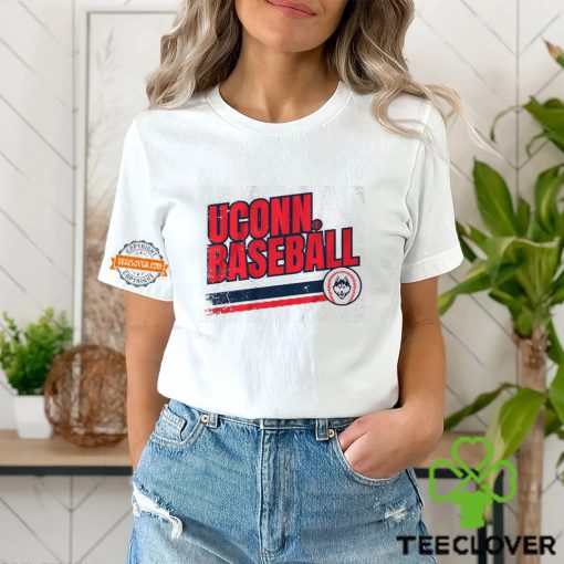 Uconn Huskies Retro Baseball Shirt