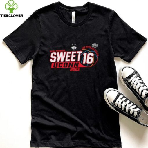 Uconn Huskies The Road To Dallas NCAA Women’s 2023 Sweet 16 Hoodie Shirt