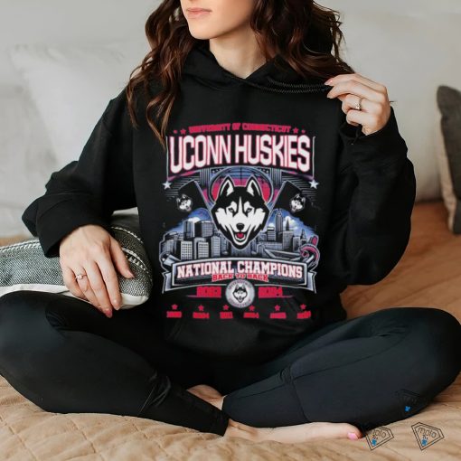 Uconn Huskies University Of Connecticut National Champions 2024 Back To Back T Shirt