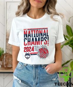 Uconn men’s basketball 2024 national champions swish shirt