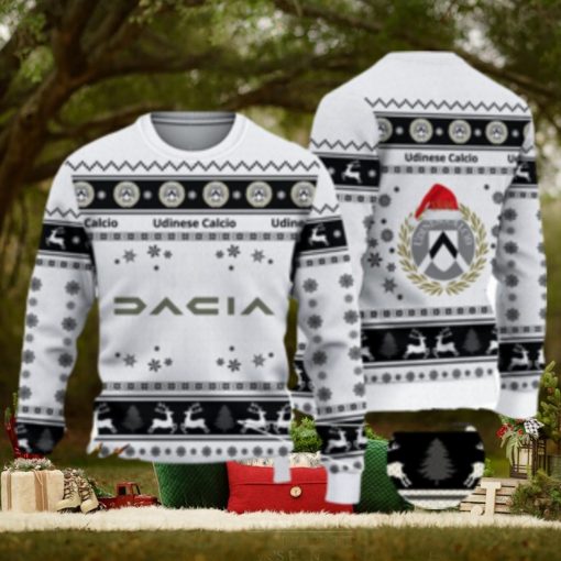 Udinese Calcio 1896 3D Ugly Christmas Sweater For Men And Women Sport Fans