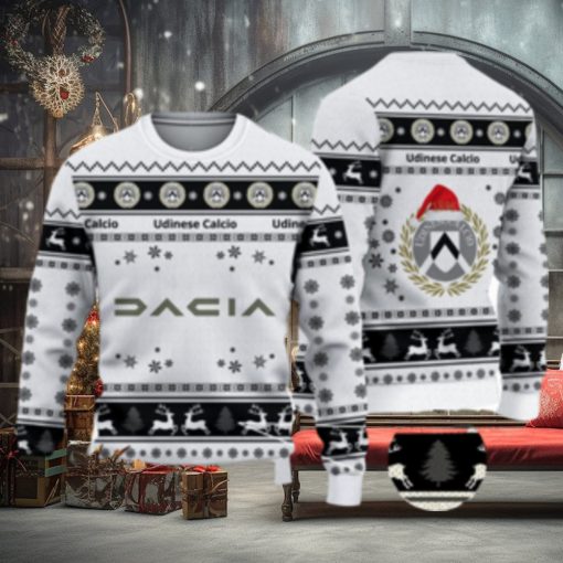 Udinese Calcio 1896 3D Ugly Christmas Sweater For Men And Women Sport Fans