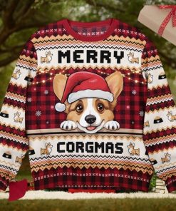 Merry Corgmas   Personalized Ugly Sweater