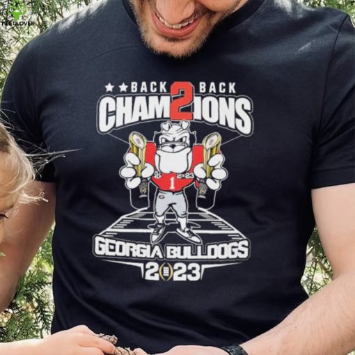 Uga Georgia Bulldogs Back 2 Back CFP National Champions 2023 Shirt