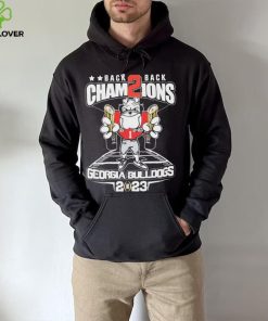 Uga Georgia Bulldogs Back 2 Back CFP National Champions 2023 Shirt