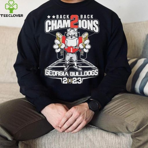Uga Georgia Bulldogs Back 2 Back CFP National Champions 2023 Shirt