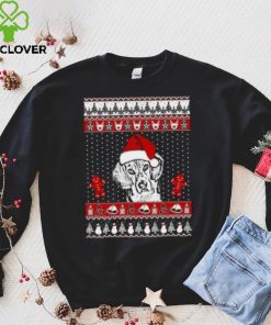 Ugly Beagle Santa Hat Funny Merry Christmas 2023 T Shirt