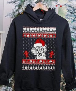 Ugly Beagle Santa Hat Funny Merry Christmas 2023 T Shirt