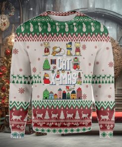 Ugly Christmas Cat Ugly Christmas Sweater Best Gift For Men And Women