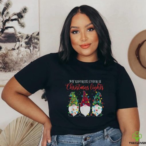 Ugly Christmas Lights Gnomes Shirt