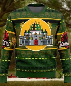 Ugly Christmas Sweater   Bowser Castle Mario Bros