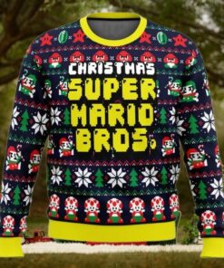 Ugly Christmas Sweater   Christmas Mario Bros.