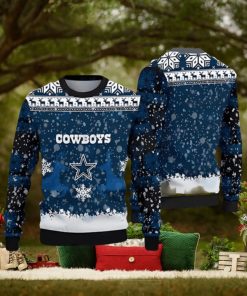 Ugly Christmas Sweater Cowboys Funny Dallas Cowboys Gifts